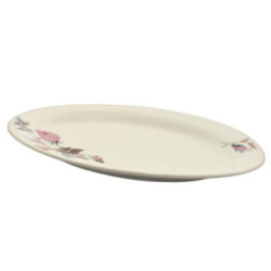 Półmisek ceramiczny Sucha Róża 22cm owalny 2